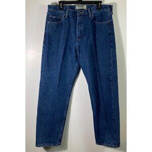 Mens‎ Wrangler Authentics Cotton Blue Jeans 36 x 30